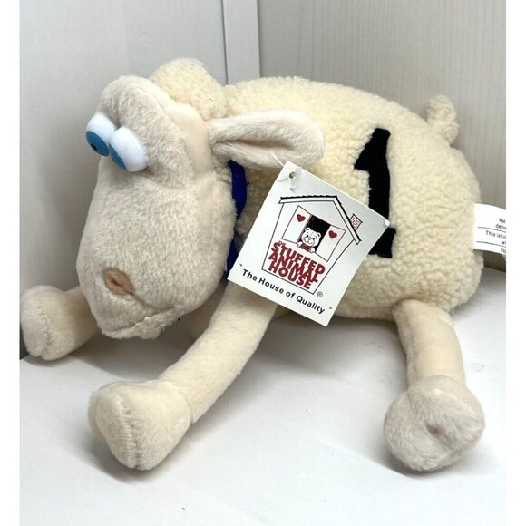 Serta Counting Baby Sheep No 1 Plush Stuffed Animal Mattress Sleep Binky W/ Tag - Picture 1 of 13